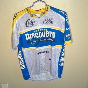 Nike Dri-fit Team Discovery 2XL vintage cycling jersey